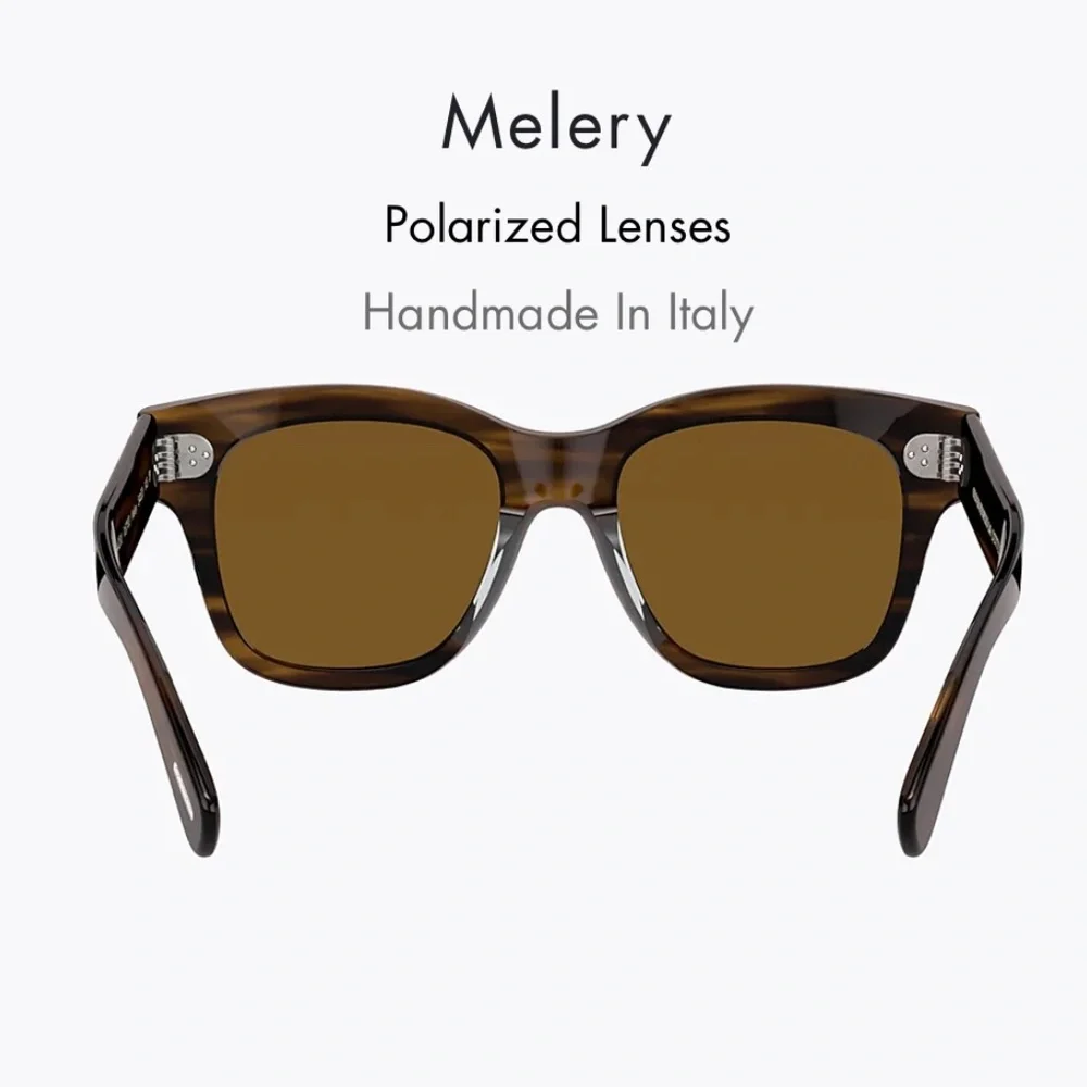 NEW OLIVER PEOPLES Melery polarize lens brown SUN Glasses